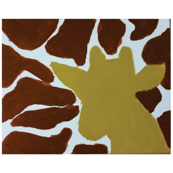 Giraffe Pre-drawn Canvas