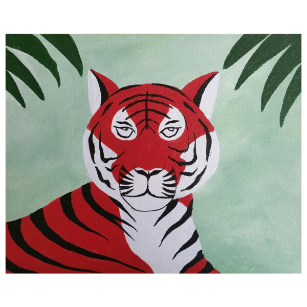 Tiger Pre-drawn Canvas